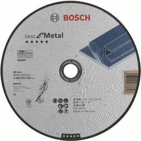 Bosch Professional A46VBF Best for Metal Trennscheibe, 230x1.9x22.23mm, 1 Stück