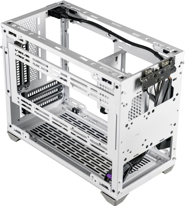 Cooler Master MasterBox NR200P, weiß, Glasfenster, Mini-ITX