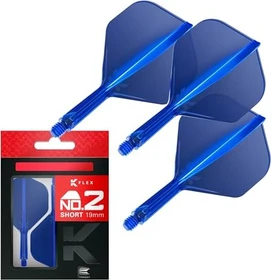 Target K-Flex No.2 kurz Schaft blau