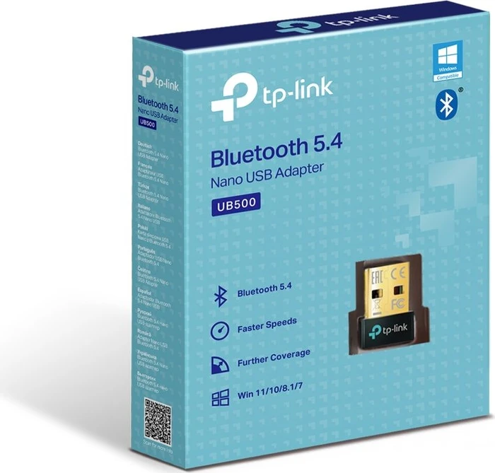 TP-Link UB500 Nano V3, Bluetooth 5.4, USB-A 2.0 [Stecker]