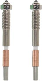 QIDI Druckdüse Bimetal für Plus4 2er-Set, 1.75mm, 0.4mm, 2er-Pack