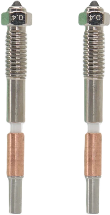 QIDI Druckdüse Bimetal für Plus4 2er-Set, 1.75mm, 0.4mm, 2er-Pack