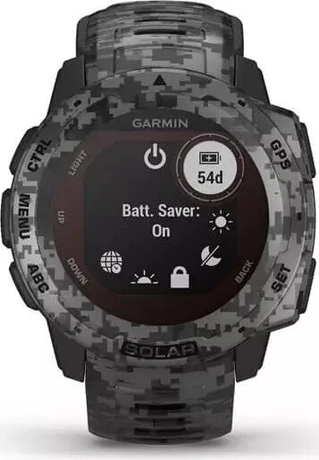 Garmin Instinct Solar graphite camo
