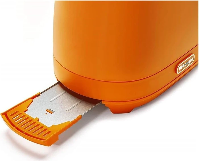 DeLonghi CTLAP2203.O Toaster mit Zange orange