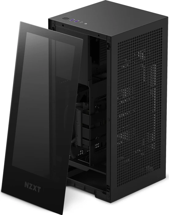 NZXT H1 [2022], schwarz, Glasfenster, Mini-ITX, 750W SFX