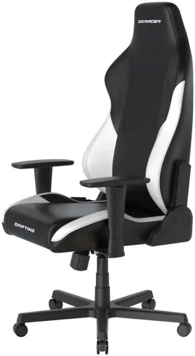 DXRacer Drifting Series 2023 L Kunstleder Gamingstuhl, schwarz/weiß
