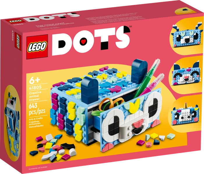 LEGO Dots - Tier-Kreativbox mit Schubfach
