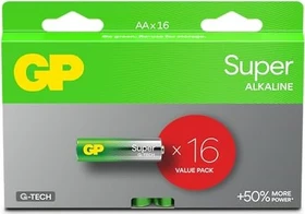 GP Batteries Super Alkaline Mignon AA, 16er-Pack