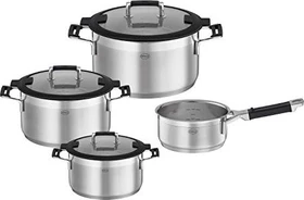 Rösle Silence Pro Kochtopf-Set, 4-tlg.