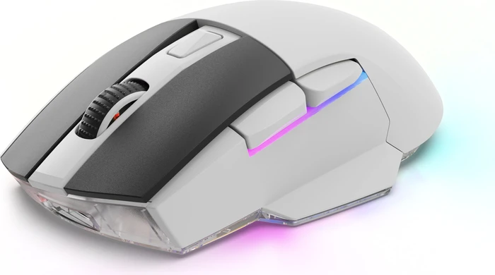 Sharkoon Skiller SGM50W mit Ladestation, weiß, USB