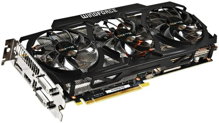 GIGABYTE GeForce GTX 780 GHz Edition Windforce 3X, 3GB GDDR5, 2x DVI, HDMI, DP