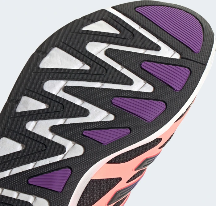 adidas Adizero Aruku core black/active purple/signal coral (Damen)
