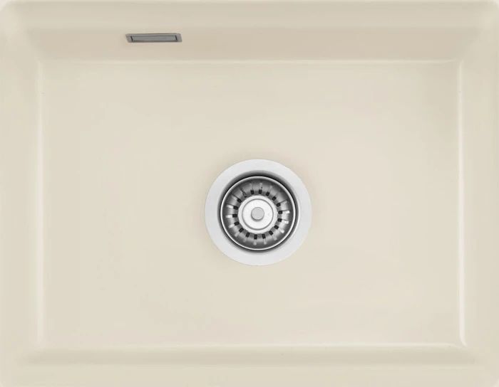 systemceram Kara 50 U/g Unterbau Becken mittig jasmin