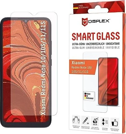 Displex Smart Glass für Xiaomi Redmi 10/Note 10S