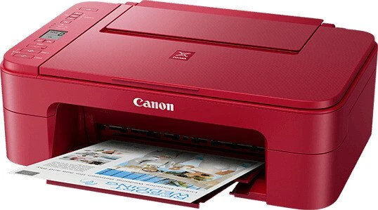 Canon PIXMA TS3352 rot, Tinte, mehrfarbig