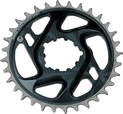 SRAM Eagle X-Sync 2 CF Direct Mount 6mm Offset 32 Zähne Kettenblatt schwarz