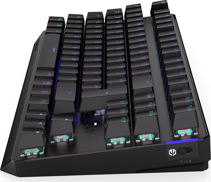 Endorfy Thock TKL Wireless, PBT, LEDs RGB, hot-swap, Kailh Box RED, USB/Bluetooth, DE