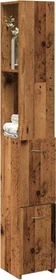vidaXL Bad Hochschrank 25x26.5x170cm altholz-optik