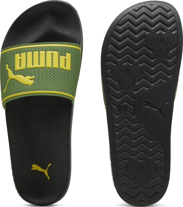 Puma Leadcat 2.0 earthy green/bright mango yellow/puma black