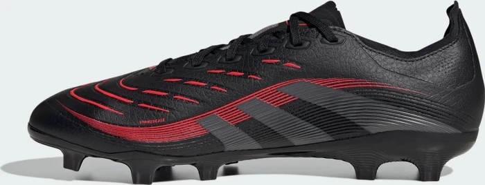 adidas Predator League FG/MG core black/grey four/lucid red (Herren)