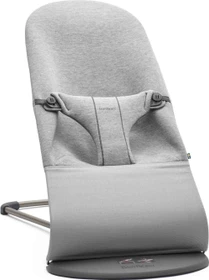 BabyBjörn Bliss Babywippe 3D Jersey hellgrau