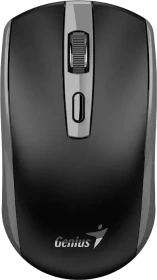 Genius ECO-8150 Copilot Wireless Rechargeable Optical Mouse schwarz/grau, USB
