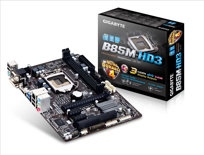 GIGABYTE GA-B85M-HD3 (Intel 1150)