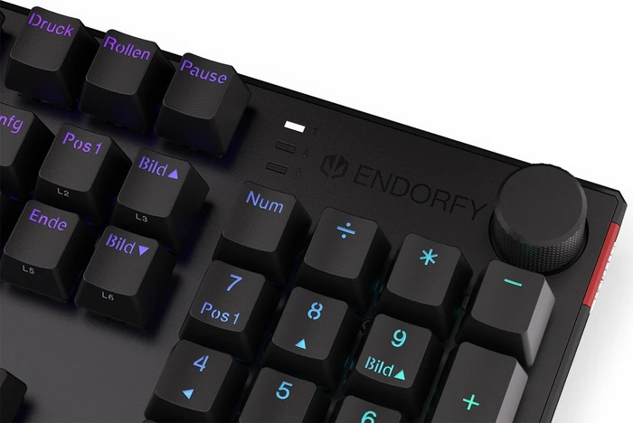 Endorfy Thock, PBT, LEDs RGB, Kailh RED, USB, DE