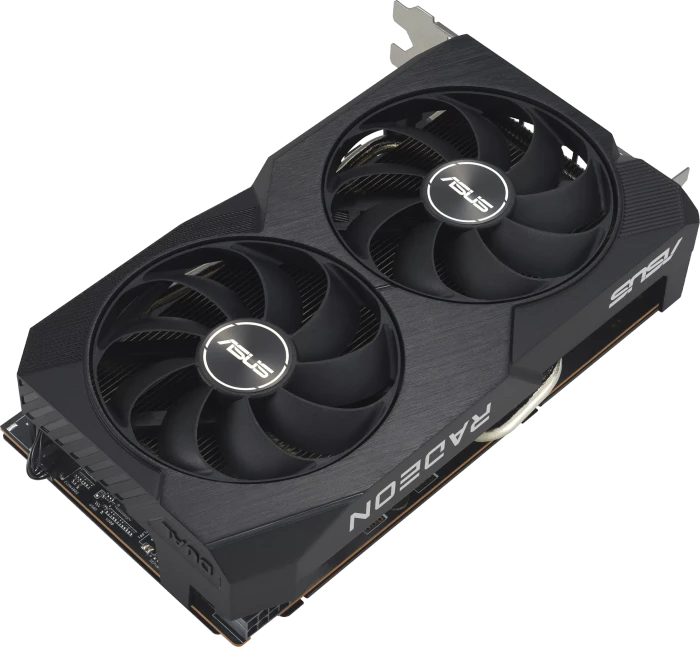 ASUS Dual Radeon RX 7600 OC V2, DUAL-RX7600-O8G-V2, 8GB GDDR6, HDMI, 3x DP