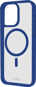 SBS Mobile Mag Frame Case für Apple iPhone 15 blau