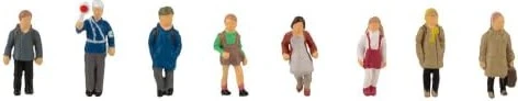 Faller Miniaturfiguren - Kinder auf dem Schulweg