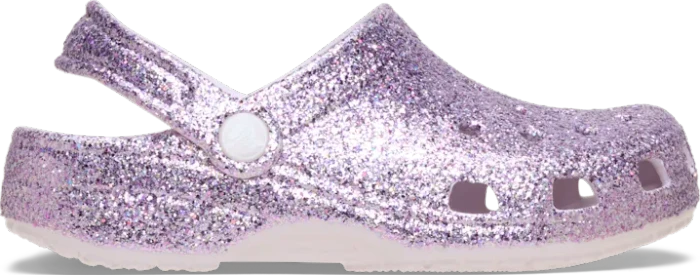 Crocs Classic Chunky Glitter Clog (Junior)