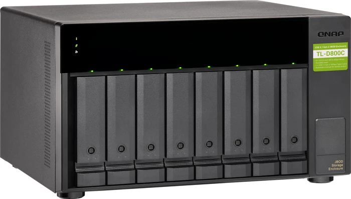 QNAP Expansion Unit TL-D800C, 1x USB-C 3.1