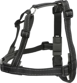 Trixie Trainingsgeschirr Lead'n'Walk Soft, M-L, schwarz