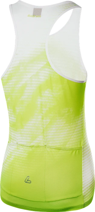 Löffler Bike Racerback Top Aero Trikot ärmellos light green (Damen)