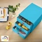 Leitz Click & Store Cosy Schubladenbox, 3 Schubladen, blau Vorschaubild
