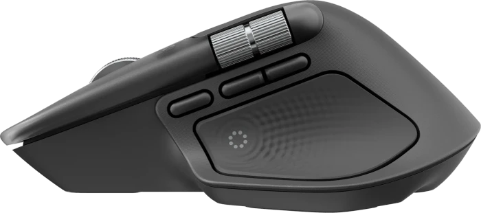 Logitech MX Master 4 Combo for Windows, Graphite, dunkelgrau, Logi Bolt, USB/Bluetooth, DE
