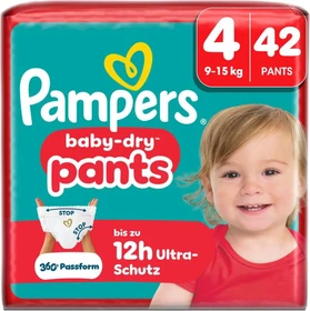 Pampers Baby-Dry pants Gr.4 Einwegwindel, 9-15kg, 42 Stück