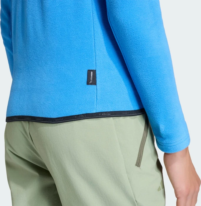 adidas Terrex Multi Full-Zip Fleece Funktionsjacke ray blue (Junior)