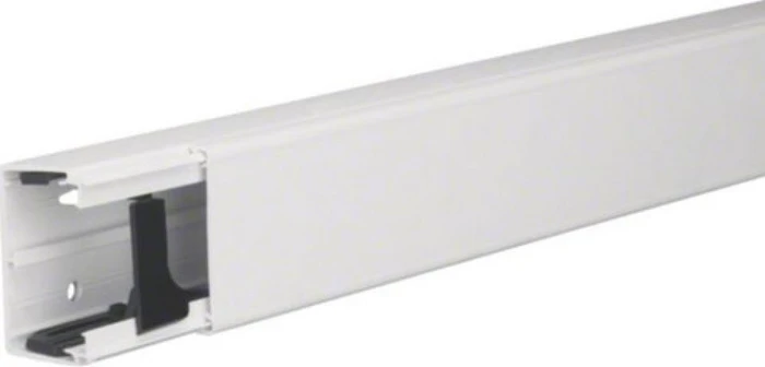 Hager Leitungsführungskanal PVC witterungsbeständig/UV-stabil LFE 40x60mm verkehrsweiß