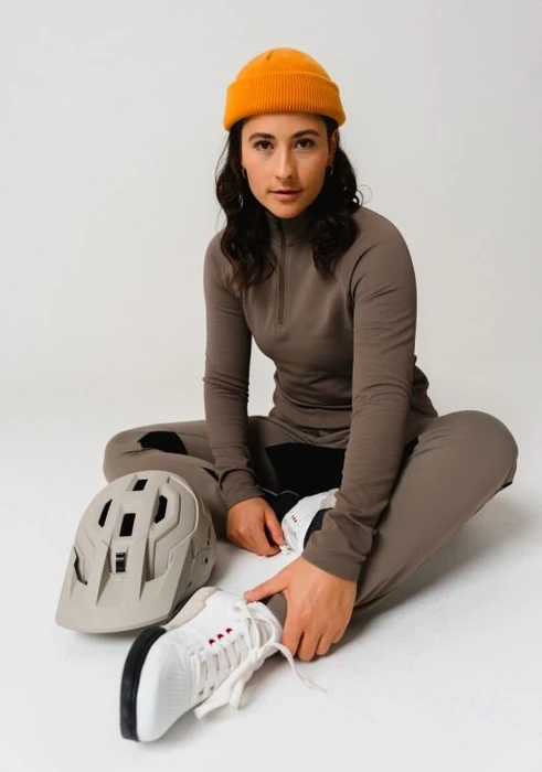 Gonso Essential Therm Trikot langarm gray phoenix (Damen)