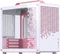 Jonsbo Z20 Pink White, weiß/rosa, Glasfenster Vorschaubild