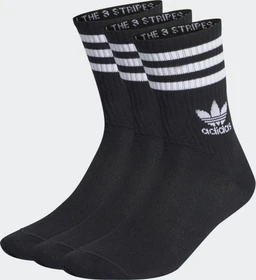 adidas Mid Cut Crew Socken black, 3 Paare
