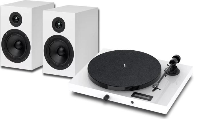 Pro-Ject Juke Box E1 HiFi Set weiß