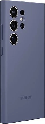Samsung Silicone Case für Galaxy S24 Ultra violett