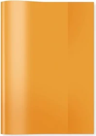 Herma Heftschoner Kunststoff, A5, orange/transparent, 25er-Pack