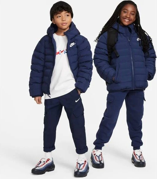 Nike Sportswear Lightweight Funktionsjacke midnight navy/white (Junior)