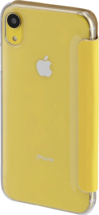 Hama Booklet Clear für Apple iPhone XR gelb
