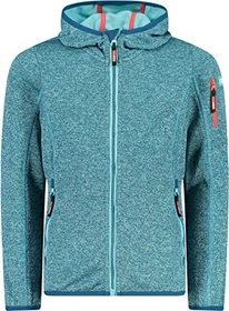 CMP Knit-Tech Fleece Jacke acqua/darker (Junior)