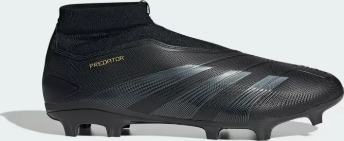 adidas Predator League Laceless FG core black/carbon/gold metallic